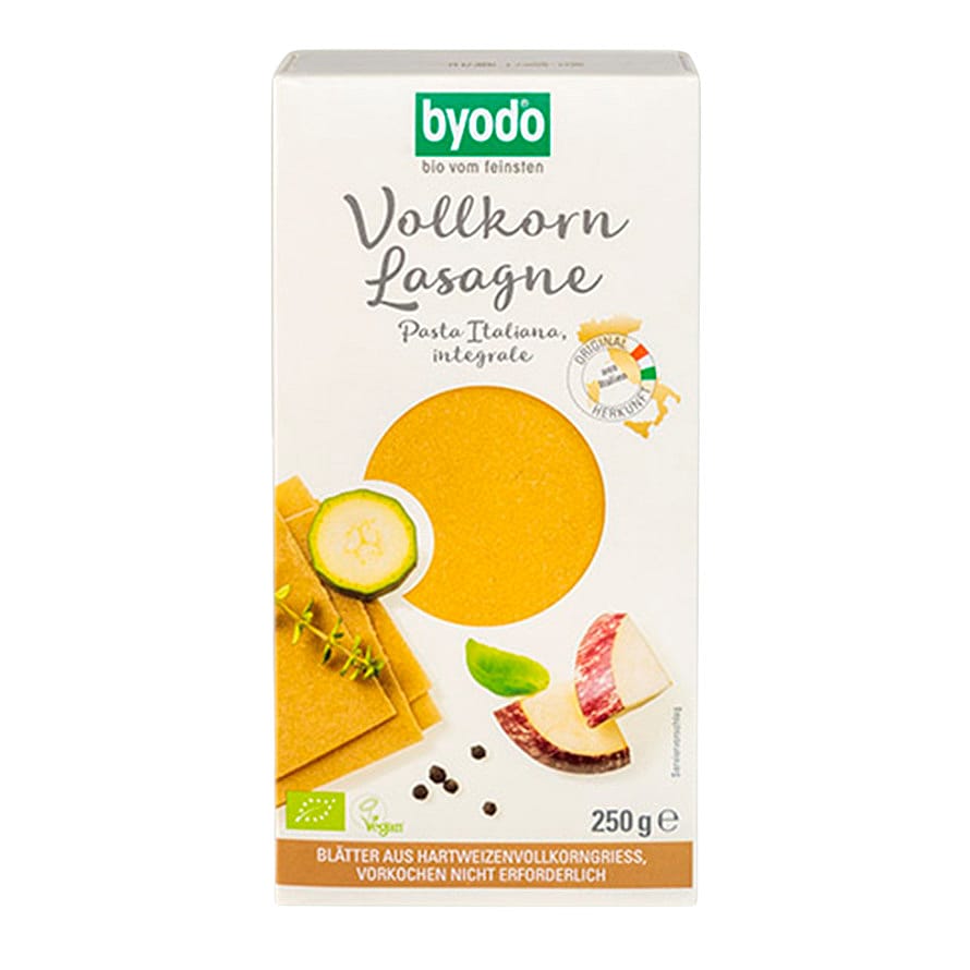 Byodo Fuldkorn Lasagneplader Ø 250 g