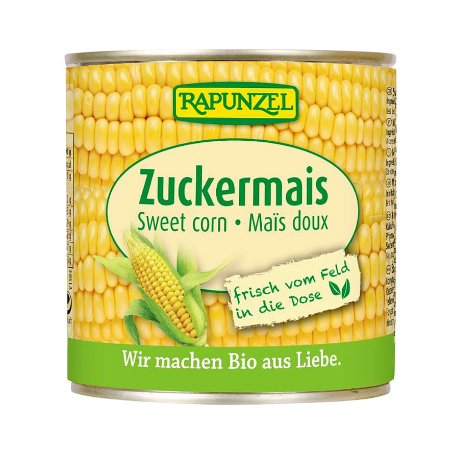 Rapunzel Dåse Majs Ø 340 g