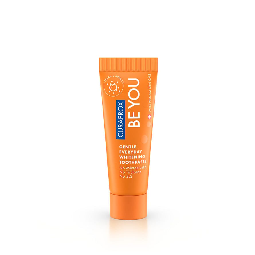 Curaprox Be You Tandpasta Fersken/Abrikos, Orange 10 ml