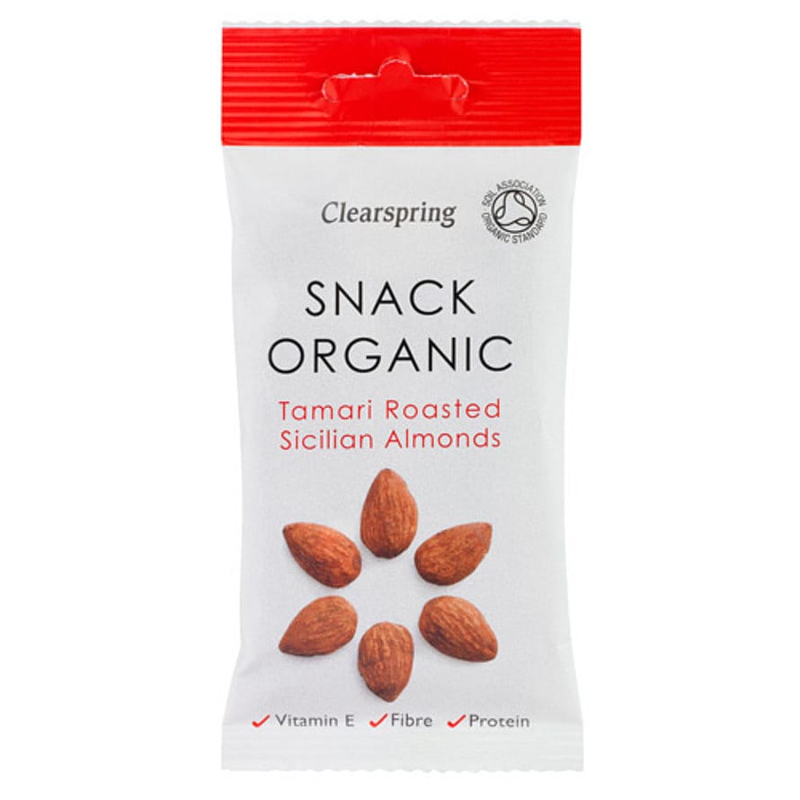 Clearspring Ristede Mandler Tamari Ø 30 g