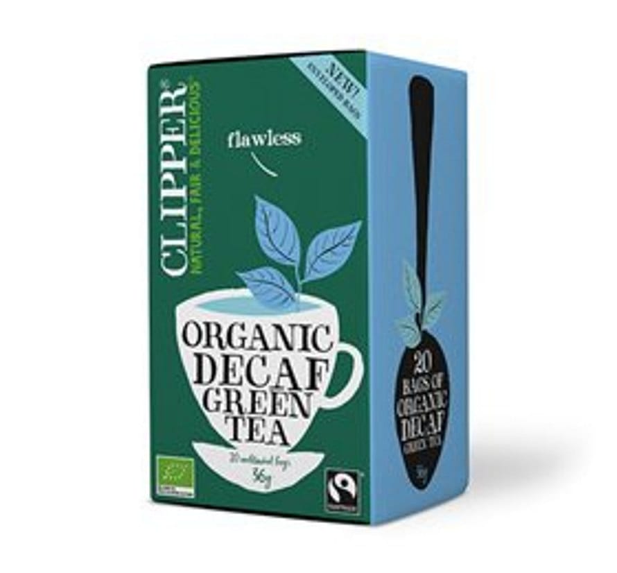 Clipper Grøn Te Koffeinfri Ø 20 breve