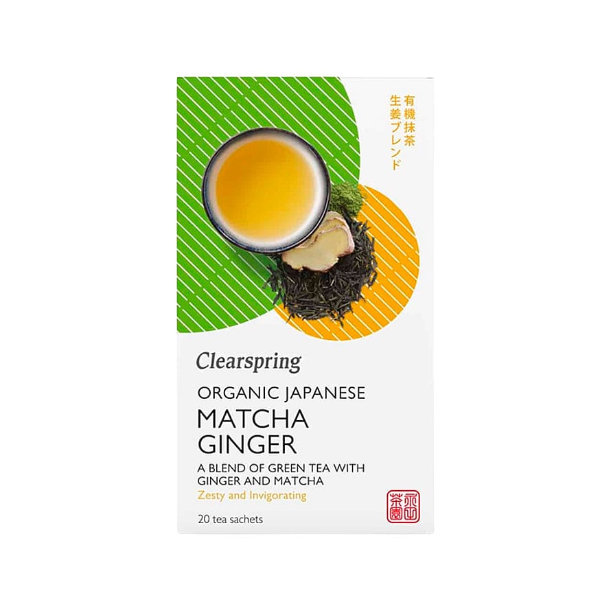 Clearspring Matcha Ginger Ø 20 breve