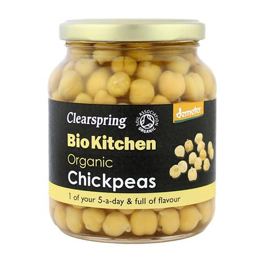 Clearspring Kikærter Biodynamisk Ø 360 g