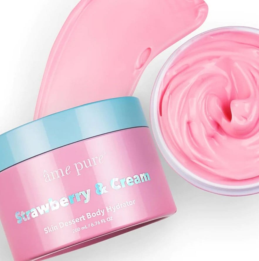âme pure Strawberry & Cream Skin Dessert Body Hydrator 200 ml