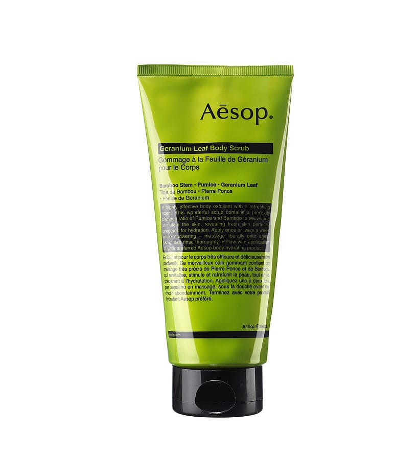 Aesop Geranium Leaf Body Scrub 180 ml