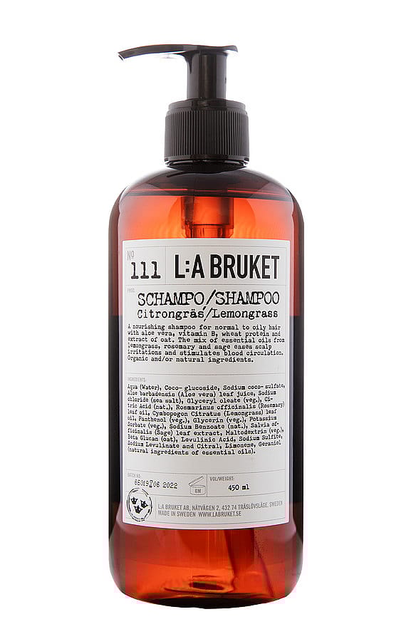 L:A BRUKET 111 Shampoo Lemongrass 450 ml