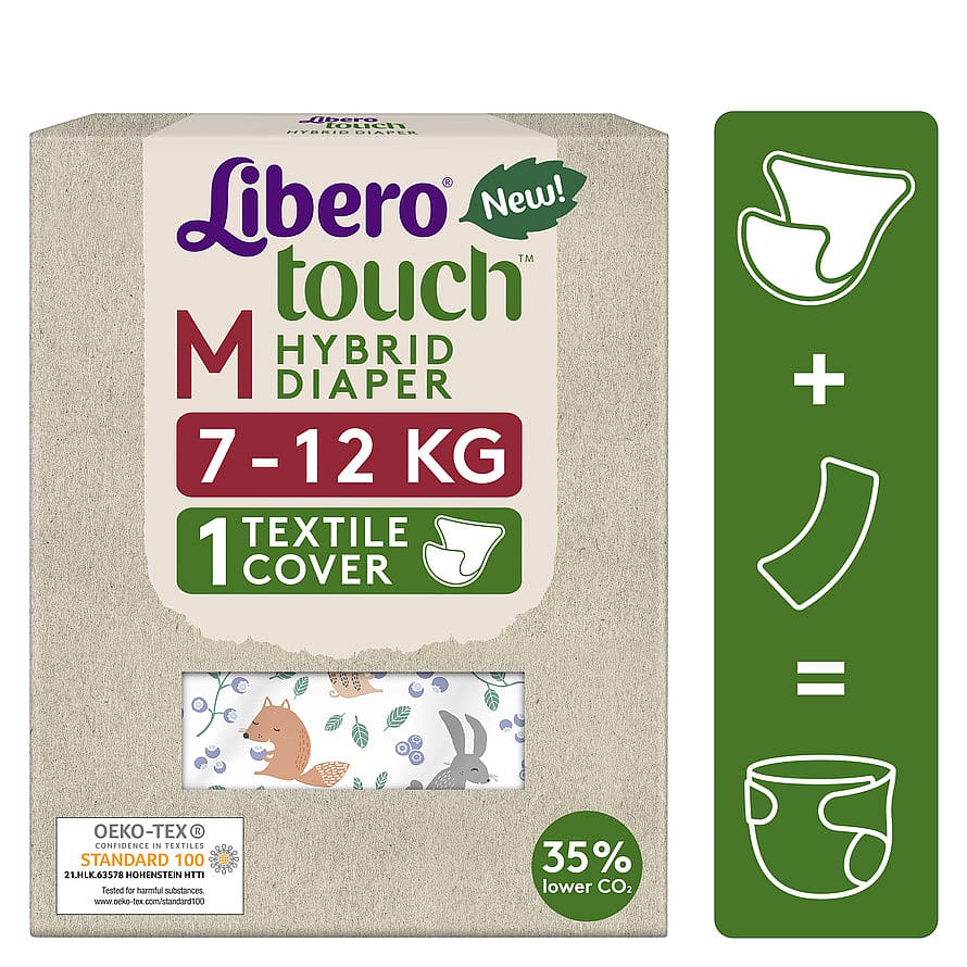 Libero Touch Hybrid Bleovertræk Str. M, 1 stk.