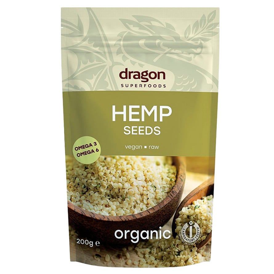 Dragon Superfoods Hampe Frø Ø 200 g