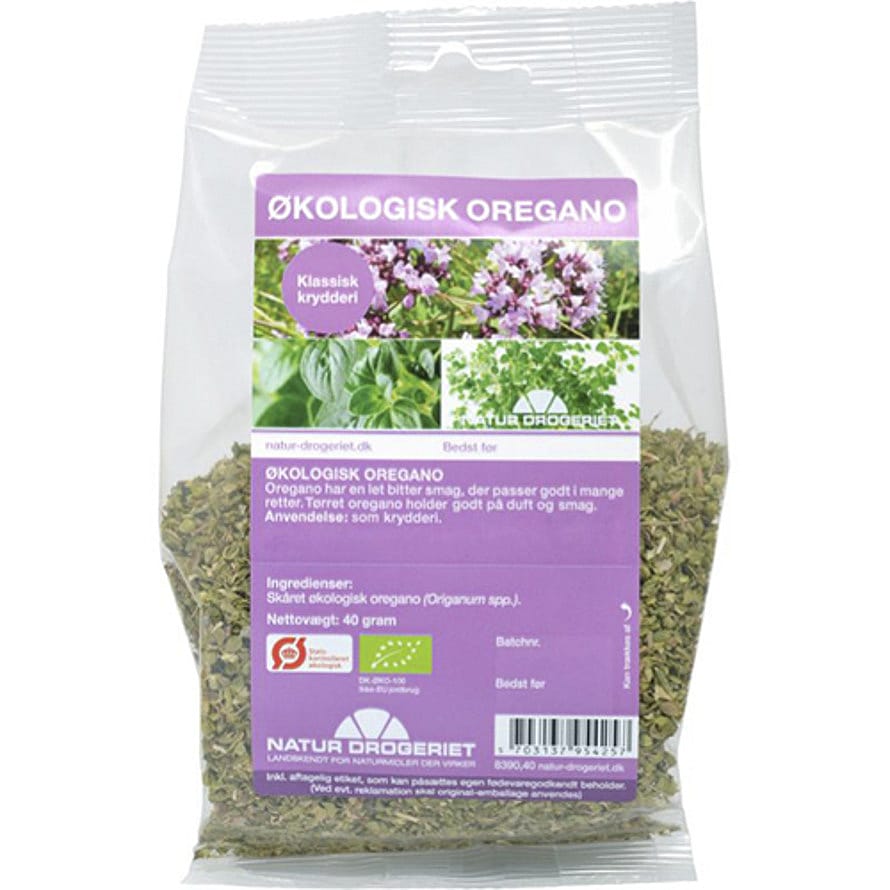 Natur Drogeriet Oregano Skåret Ø 40 g