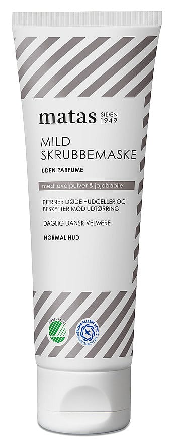 Matas Striber Mild Skrubbemaske Uden Parfume 80 g
