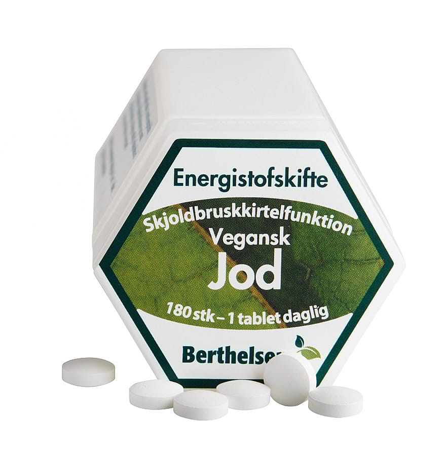 Berthelsen Naturlig Jod 180 tabl.