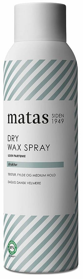 Matas Striber Dry Wax Spray Uden Parfume 200 ml
