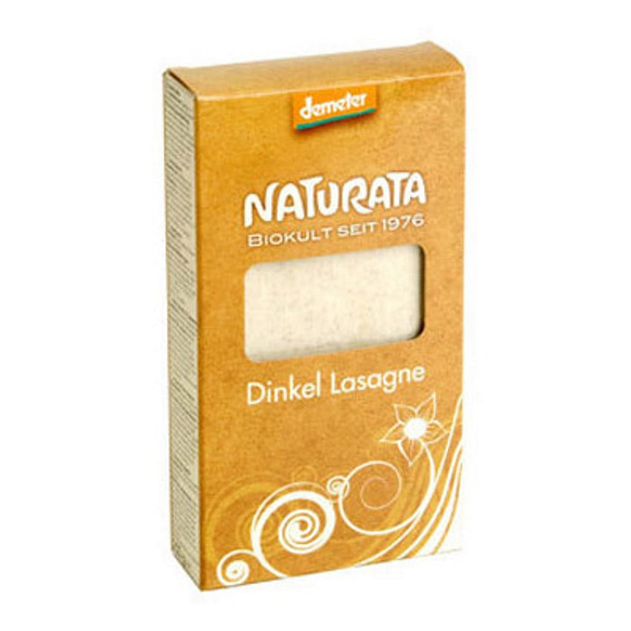 Naturata Lasagne Spelt Hvid Demeter Ø 250 g