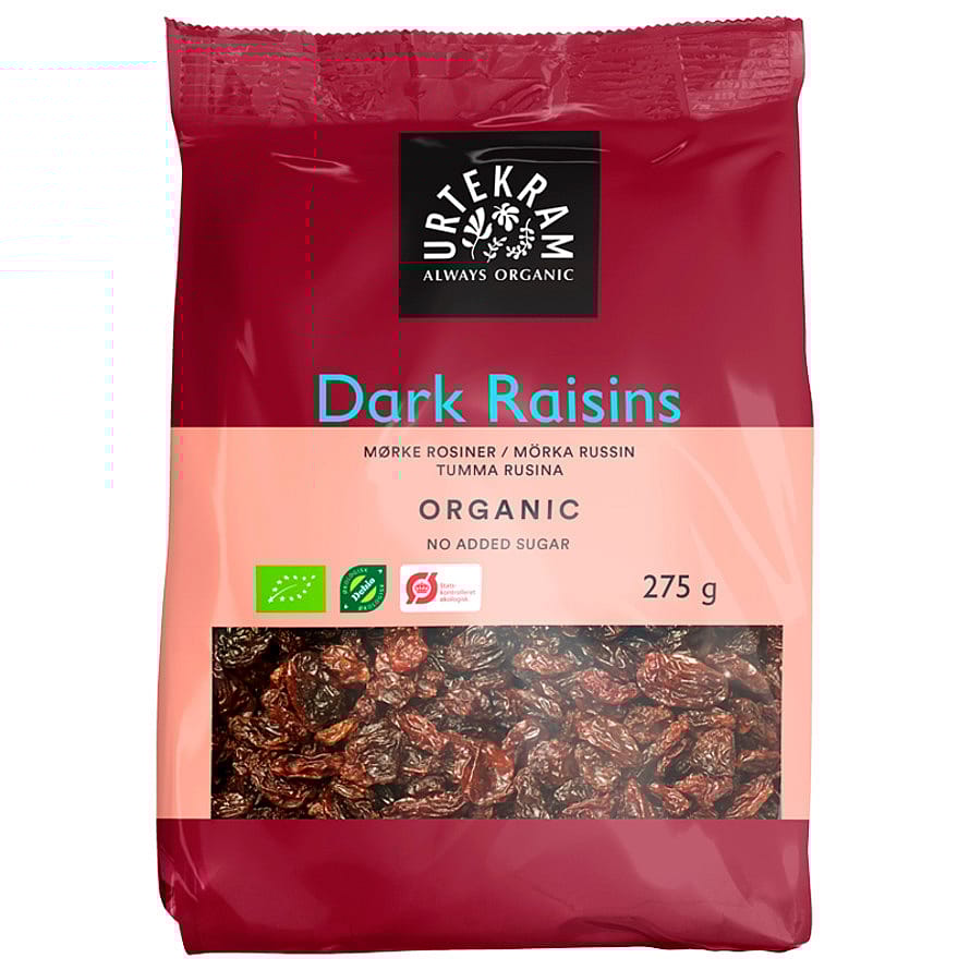 Urtekram Mørke Rosiner Ø 275 g