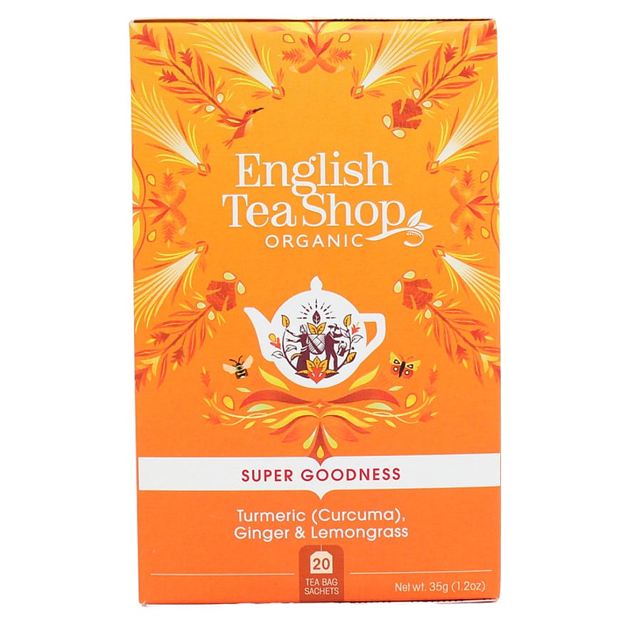 English Tea Shop Turmeric, Ginger & Lemongrass Ø 20 breve