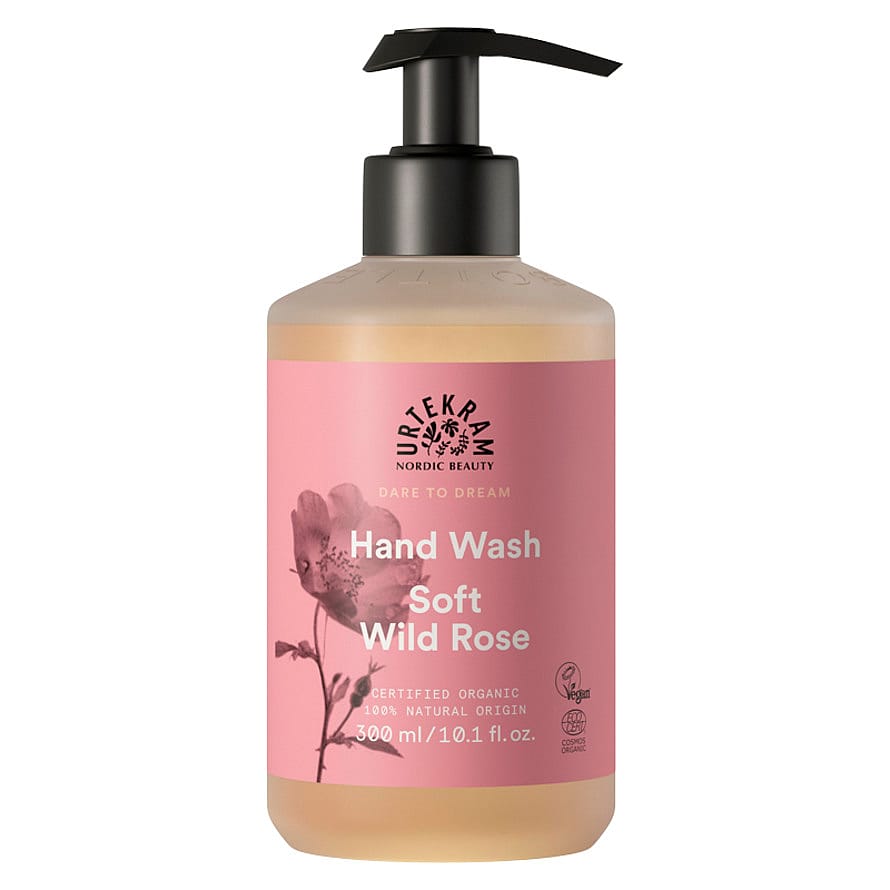 Urtekram Hand Wash Soft Wild Rose 300 ml