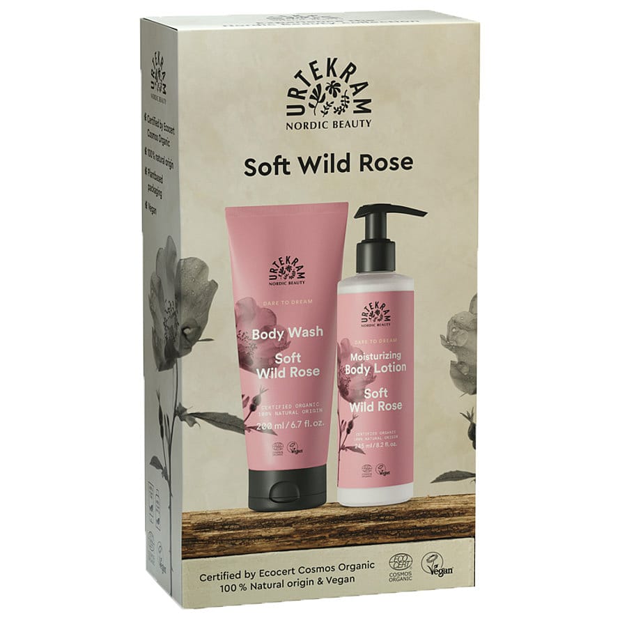 Urtekram Gaveæske Soft Wild Rose 1 stk.