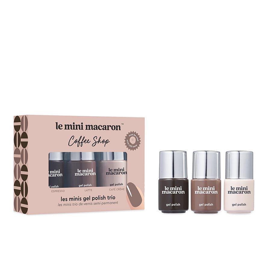 Le mini macaron Les Minis Gel Polish Set Coffee Shop