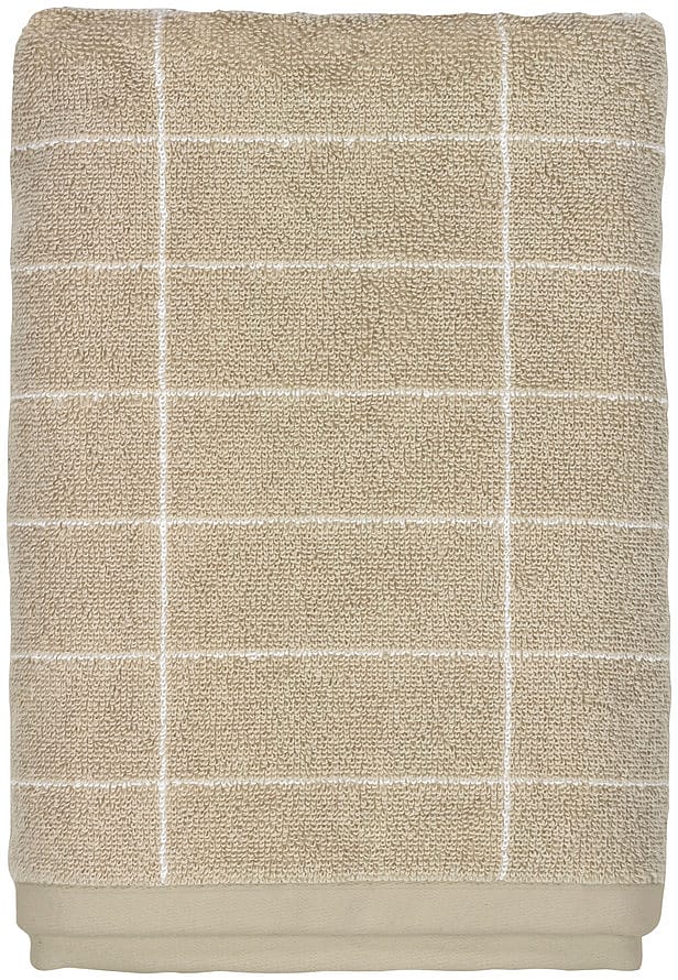 Mette Ditmer TILE STONE Gæstehåndklæde 2-pak Sand 38 x 60 cm