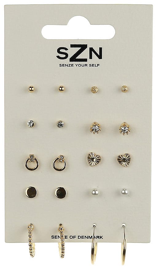 Senze Øreringe Guld