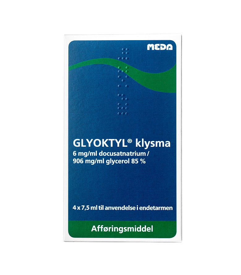 Glyoktyl Klysma 6+906 mg/ml 4 x 7,5 ml