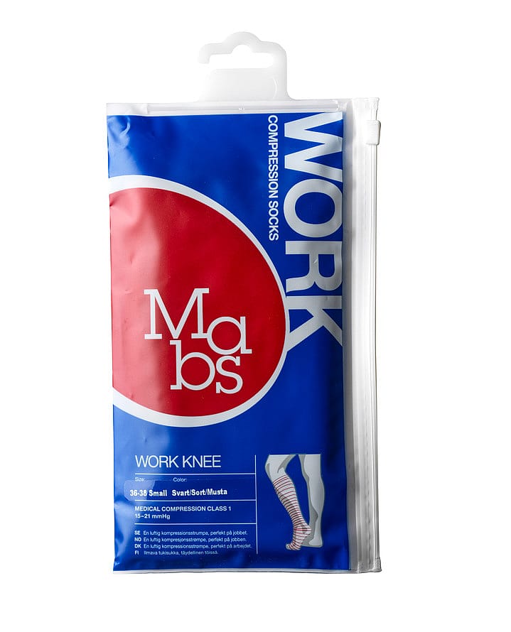 Mabs Work Knæstrømpe Sort Sort S