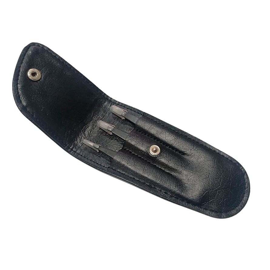 Njord Eyebrow Tweezer Sæt Sort