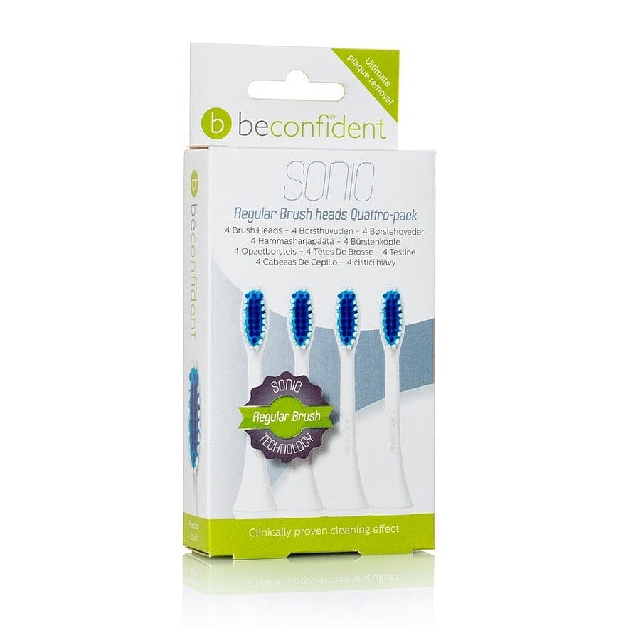 Beconfident Sonic Toothbrush heads 4 stk