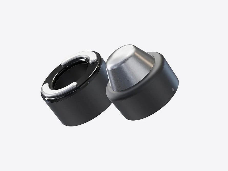 Therabody TheraFace Hot & Cold Rings Black