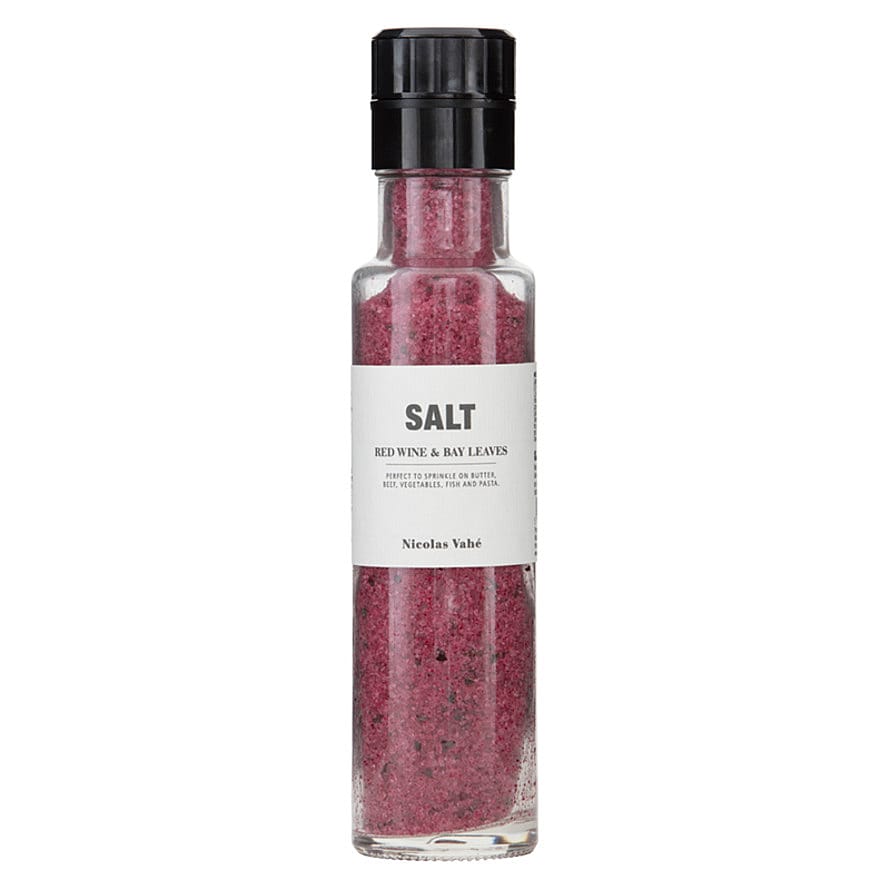 Nicolas Vahé Salt, Redwine & Bay Leaves 340 g