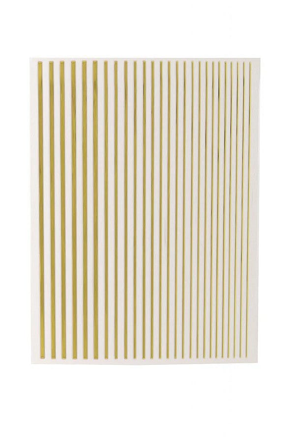 Nailster Nail Art Line Sticker Guld