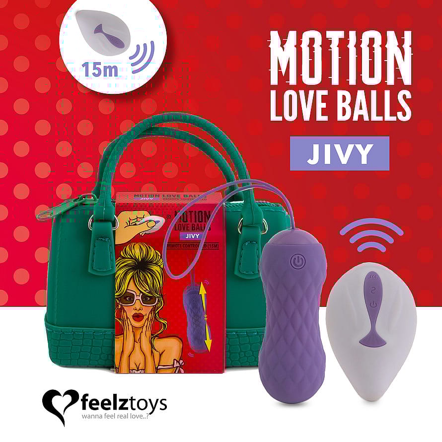 FeelzToys Opladeligt Fjernbetjent Vibrator Æg Jivy