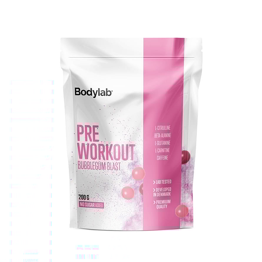 Bodylab Preworkout Bubblegum Blast 200 g