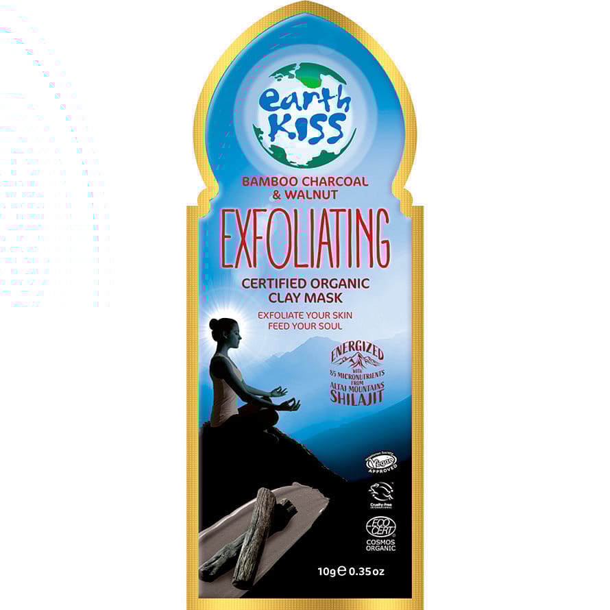 Earth Kiss Bamboo Charcoal & Walnut Exfoliating Mask