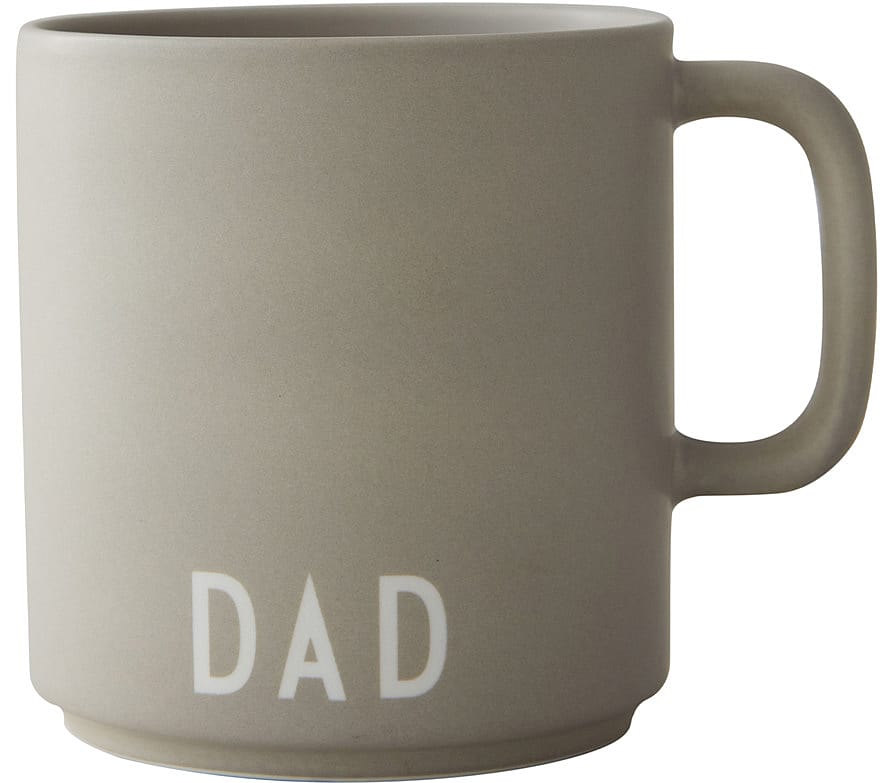 Design Letters Favourite Kop med Hank Cool Grey - Far