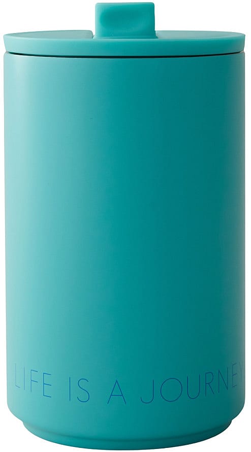 Design Letters Termokop Rustfrit Stål Turkis