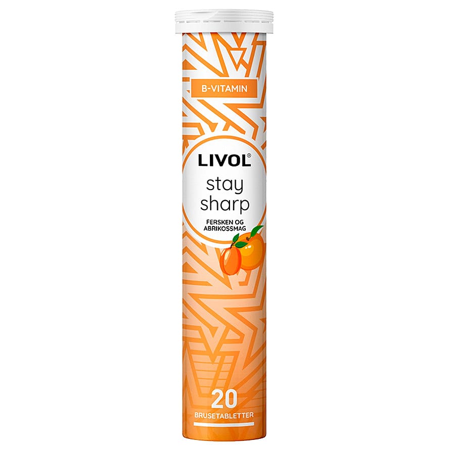 Livol Stay Sharp - B-vitamin 20 brusetabletter