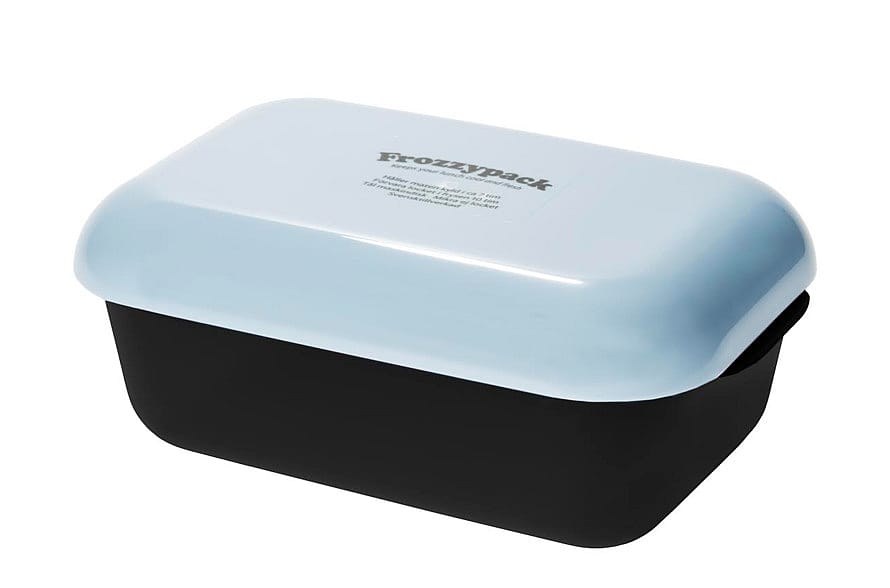 Frozzypack Madkasse Nordic Sea Sort/ Lyseblå