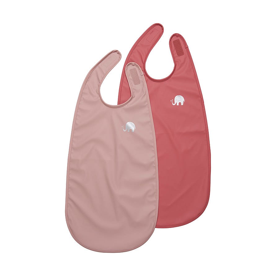 CeLaVi Long PU Bib 2-Pak Misty Rose