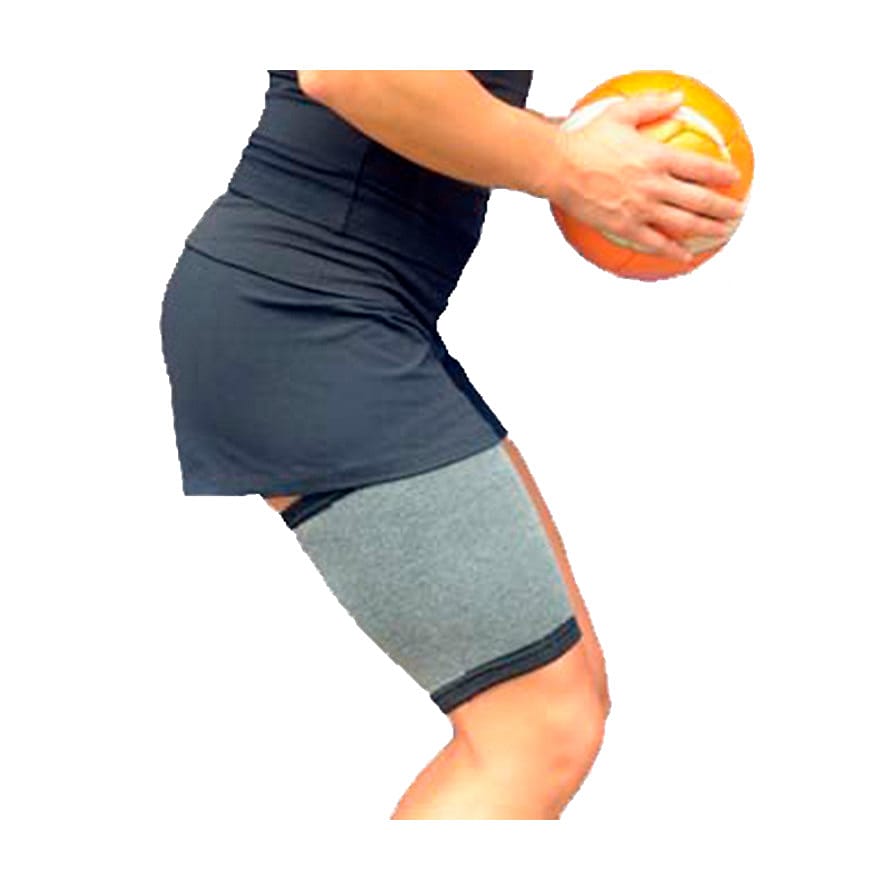 Bamboo Pro Lårbind Selvvarmende Grøn Medium M