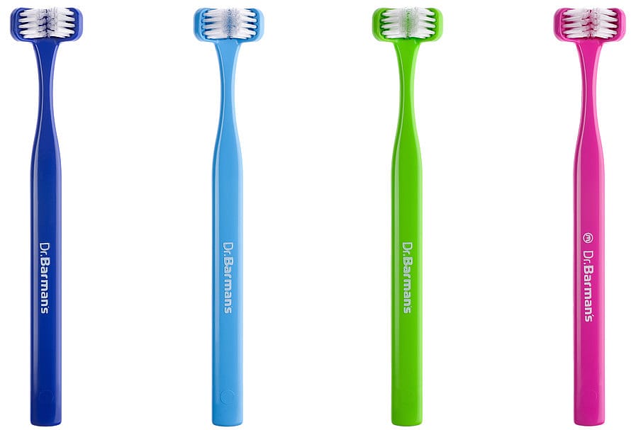 Dr. Barman's SuperBrush Tandbørste Voksen 1 stk. - Der kan ikke vælges farve.