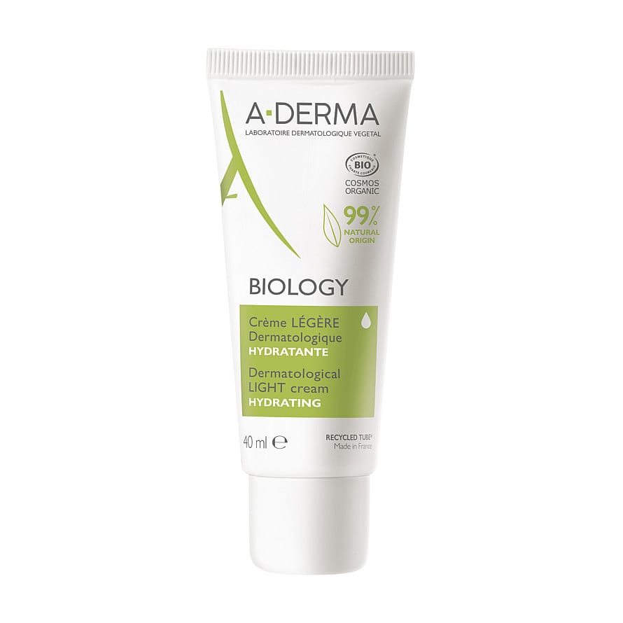 A-DERMA Biology Hydrating Light Face Cream 40 ml