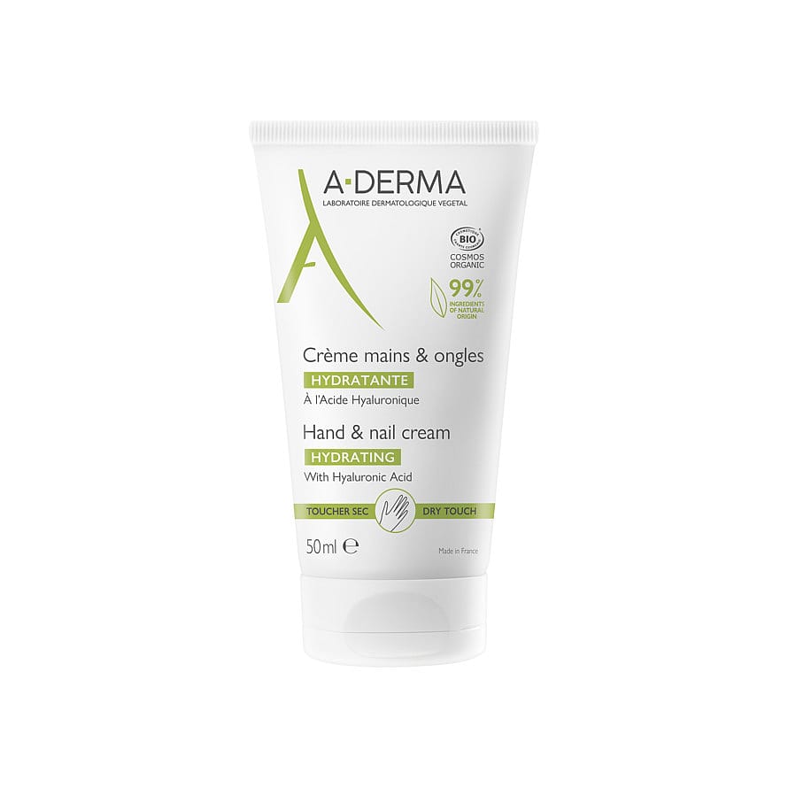 A-DERMA Hydrating Hand & Nail Cream 50 ml