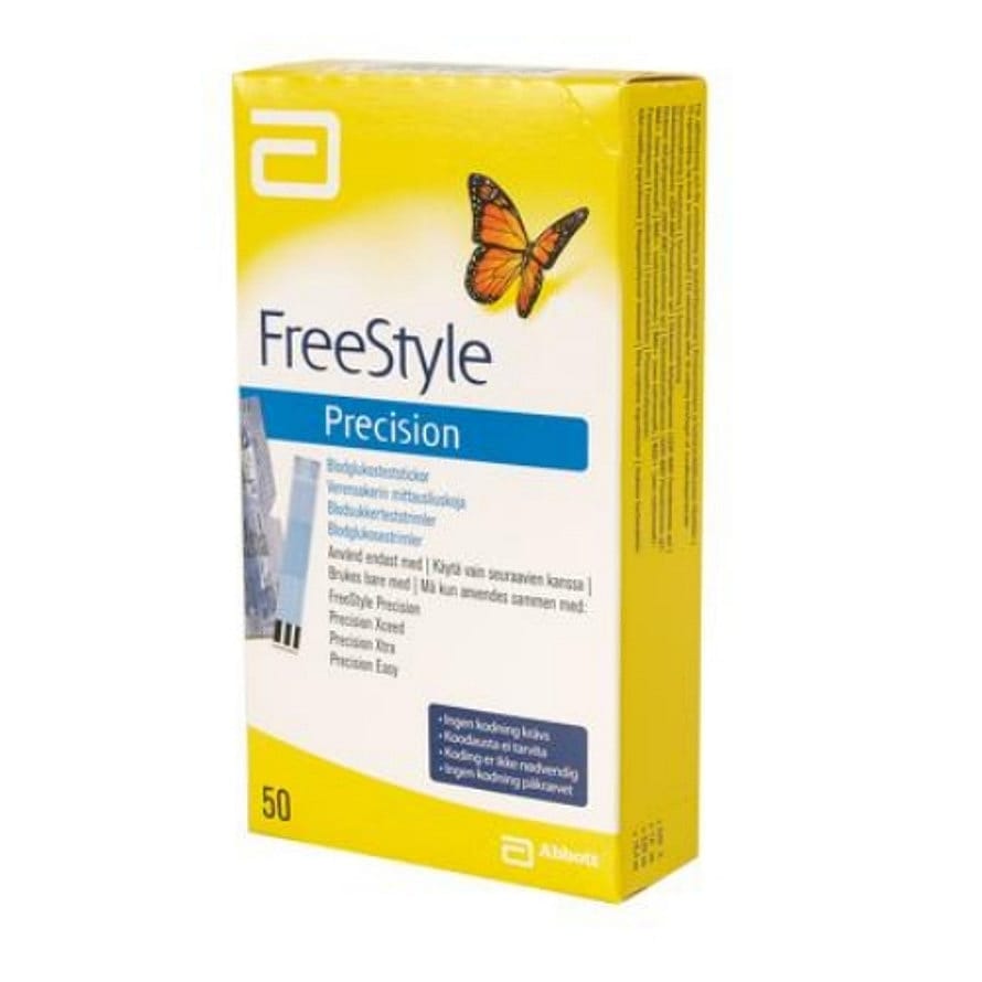 FreeStyle Precision Teststrimler 50 stk