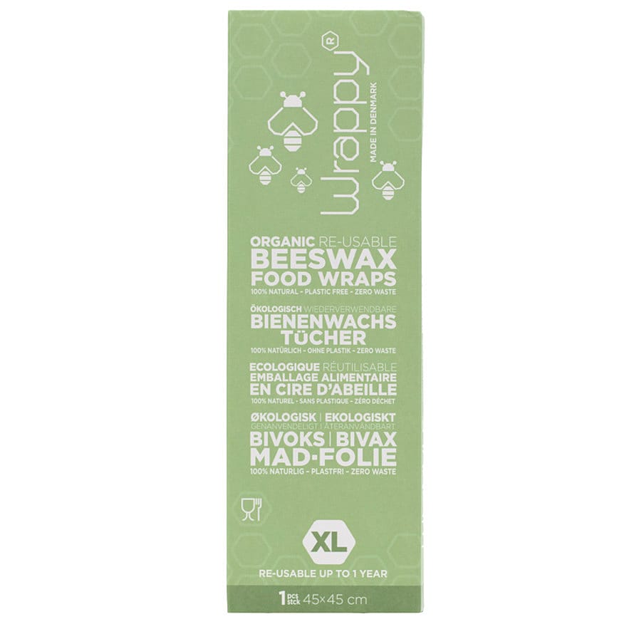 Wrappy Økologisk Genanvendeligt Bivoks Madindpakning X-Large