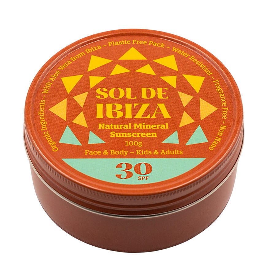 Sol De Ibiza Face & Body Plastic Free Tin SPF 30 100 g