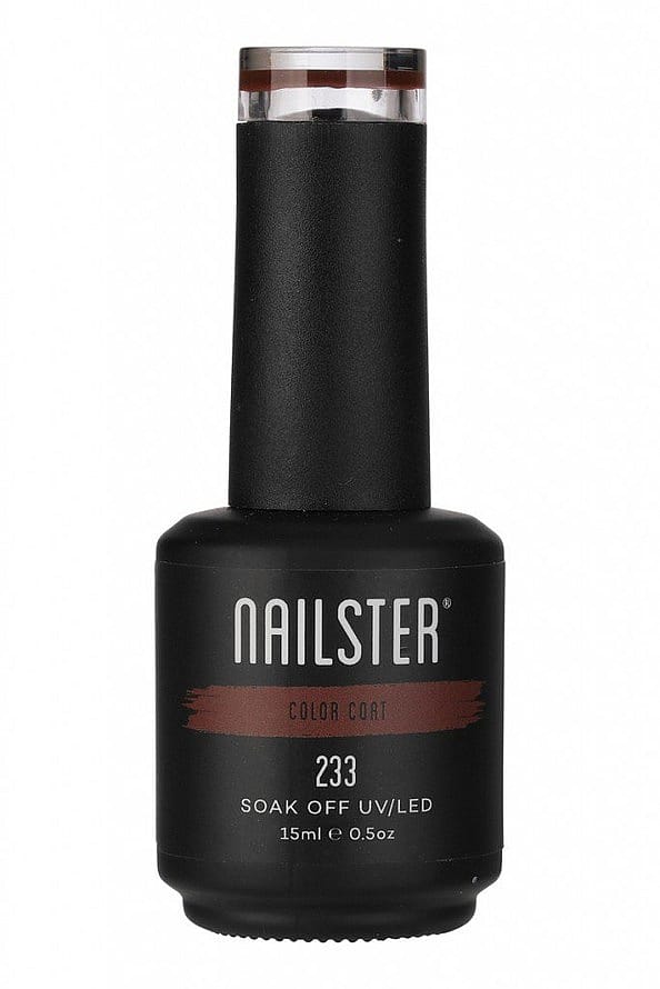 Nailster Gel Polish 233 Deep Brown
