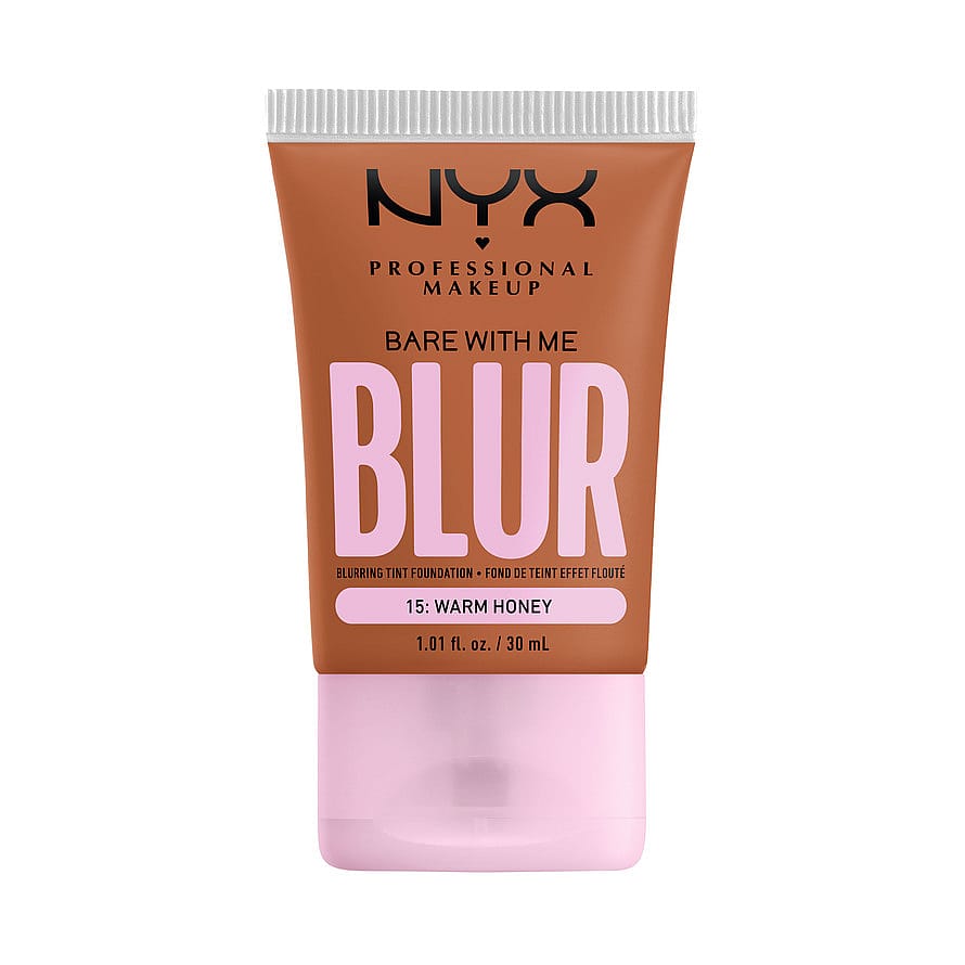 NYX PROFESSIONAL MAKEUP Bare With Me Blur Tint Foundation 15 Warm Honey