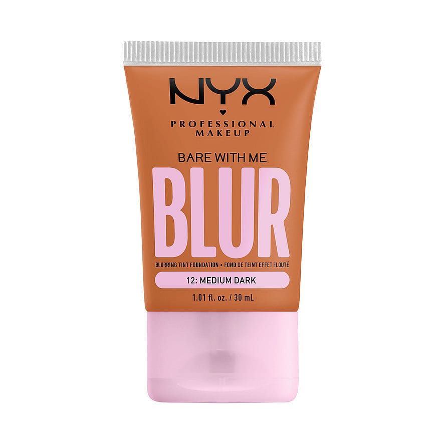 NYX PROFESSIONAL MAKEUP Bare With Me Blur Tint Foundation 12 Medium Dark
