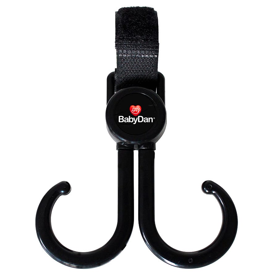 BabyDan Dobbelt Krog Til Klapvogn Sort